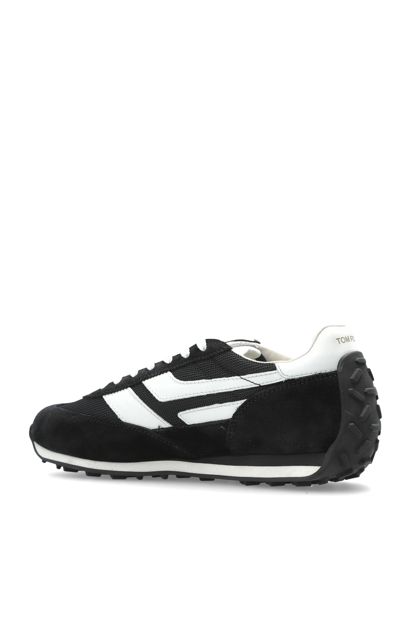 【関税込み】TOM FORD ブラック＆オフホワイト James スニーカー TOM FORD James low-top Sneakers | White | FARFETCH PL